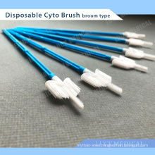 Disposable Cyto Brush Broom style Broom shape